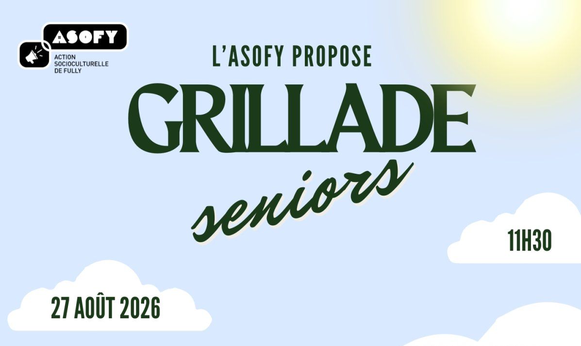Grillade d'été des seniors 2026 
